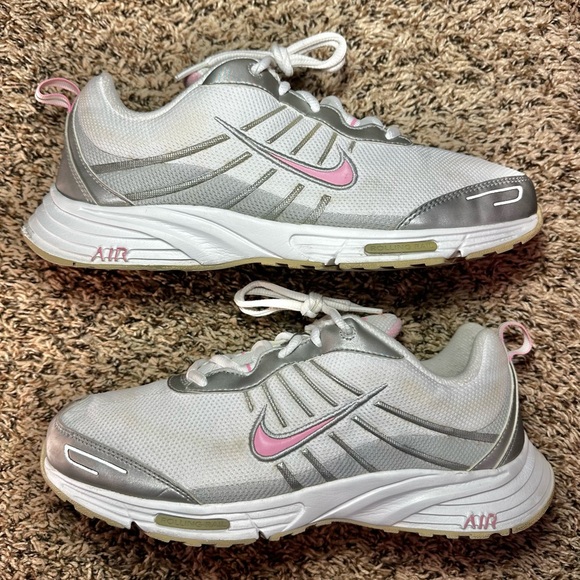 Nike Air Walk Training Shoes Women’s Size 9.5 White Pink 315315-161 Trainers - Picture 3 of 10